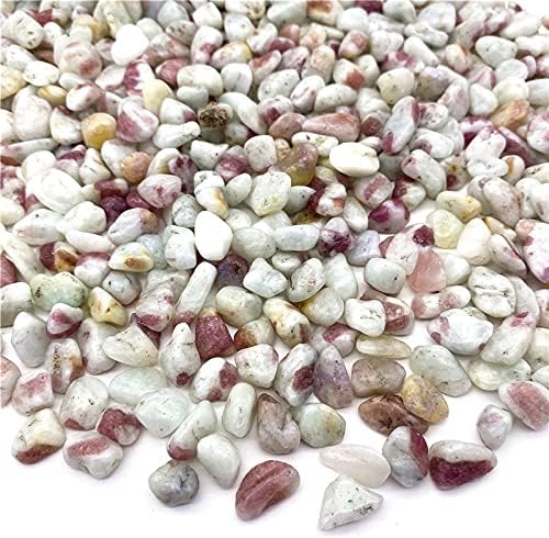 SUWEILE JJST 50G גולמי פרחי גולמיות גבישים טורמלין גבישים חצץ דגימה דגימה של אבני תפזורת סלעים ומינרלים ריפוי 0304