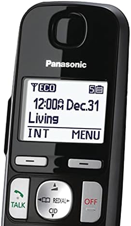 Panasonic KX-TGEA20B DECT 6.0 מכשיר אלחוטי דיגיטלי נוסף עבור KX-TGE21, KX-TGE23, KX-TGE24, KX-TGE26 וסדרת KX-TGE27
