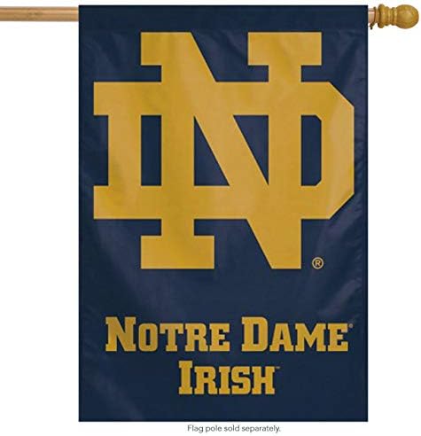 Wincraft NCAA Notre Dame נלחם באירי 28x40 באנר אנכי, גודל אחד, צבע צוות