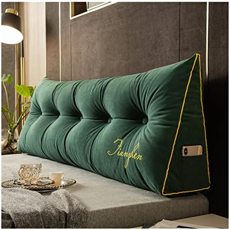כריות מנוחה של EEBI משענת גב גדולה כרית ספה משולשת נשלפת כרית ספה משולשת כריות מיטה נוחות כריות ארוכות לעיצוב הבית
