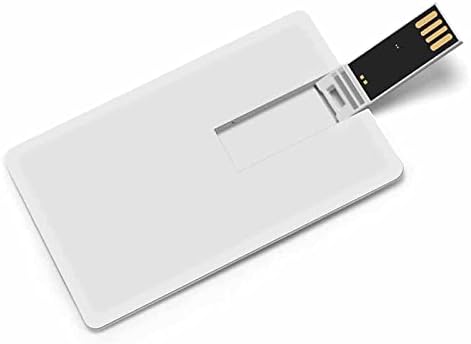 OTTERS חמוד USB 2.0 מכונן פלאש מכונן זיכרון לצורת כרטיס אשראי