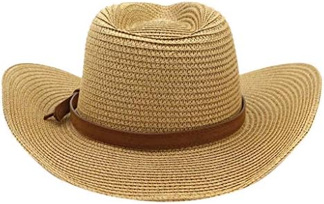 כובע בר רחב של קאובוי נשים מערביות גברים כובעים כובעים חוף קש חוף כובעי בייסבול כובעים גדולים לנשים