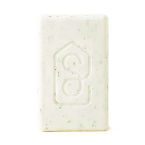סבוני סבון יוקרתי משולש טחון - סבוני אמבט היפואלרגניים טבעיים על בסיס צמחי טבעוני-פטרוזיליה אלוורה, בר יחיד