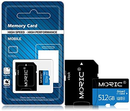 כרטיס זיכרון 512 ג 'יגה-בייט כרטיס זיכרון מיקרו 512 ג' יגה-בייט במהירות גבוהה מחלקה 10 לסמארטפונים/מצלמות/טאבלטים