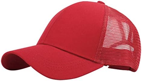 כובע צבעוני צבע יוניסקס פתוח כובע בייסבול מוצק כובע שמש חיצוני כובע נושם כובעי נשימה גב רחיץ גב כובעי בייסבול גבירותי חוף