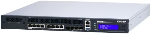 QNAP Qucpe-7012-D2166NT-64G-US רשת וירטואליזציה ציוד ציוד עם מעבד Intel® Xeon D מתאים לפיתרון VNF ו- SD-WAN ארגוני