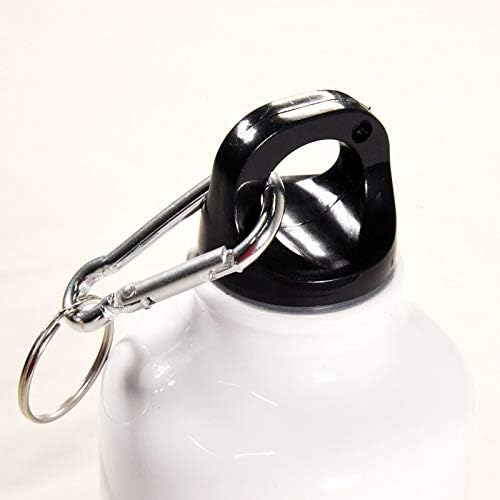 עוגן הדגל האמריקני אלומיניום קל משקל בקבוק מים ספורט BPA בחינם עם מחזיק מפתחות וכובע בורג 400 מל