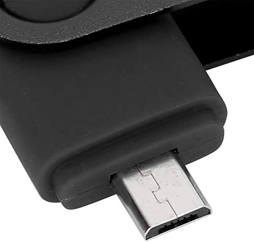 מקל USB Pendrives, עם חור שרוך usb2.0 שחור 2 -in -1 דיסק USB, טלפון חכם ביתי למחשב לטאבלטים