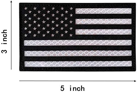 3x5 ארהב מהורהרת ארהב אמריקאית דגל אמריקאי טלאים טקטיים