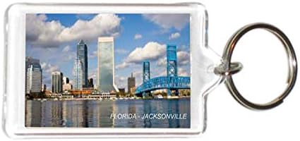 פלורידה ארהב ארצות הברית מחזיקי מפתחות אקריליים מחזיקי Keyrings - 3