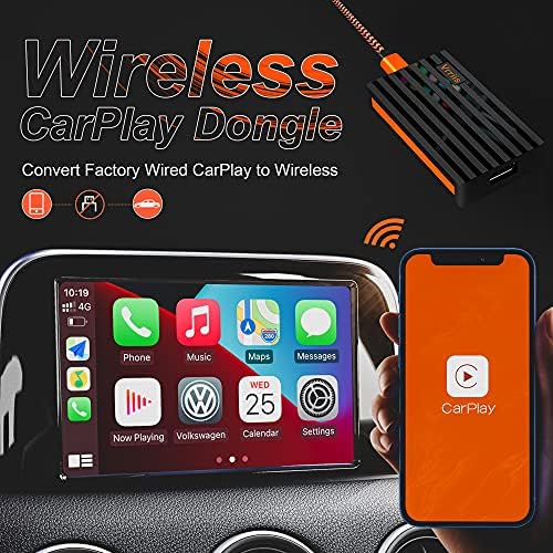 VRRIIS Wireless Carplay מתאם 3.1 עבור Apple Carplay של Apple Carplay, Carplay Dongle, המרה Carplay Wired Factory