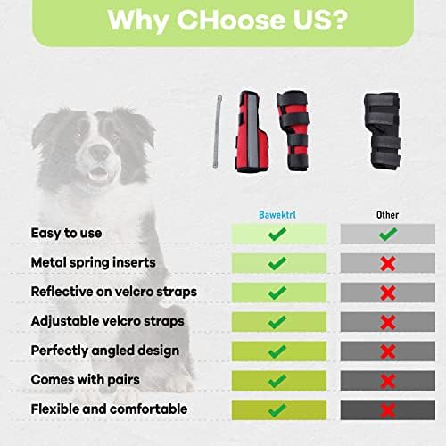 2 יחידות כלב רגל פלטה עבור קדמי אחורי רגליים אחורי רגל למשכן סד עם מתכת אביב רצועות כורכת דחיסת סד מגן על פצעים,לעזור