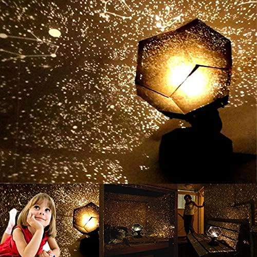 כוכבים מקורי בית פלנטריום כוכבים שמיים הקרנת מנורת נטענת מקרן לילה אור קונסטליישן גלקסי 3 ד מנורה לילדים חדר שינה