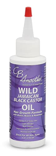 שמן קיק שחור ג ' מייקני פראי-נוסחת צמיחת שיער עם ביוטין, ניאצין ורוזמרין-עדין לשימוש יומיומי-קל משקל-לא שמנוני-משפר