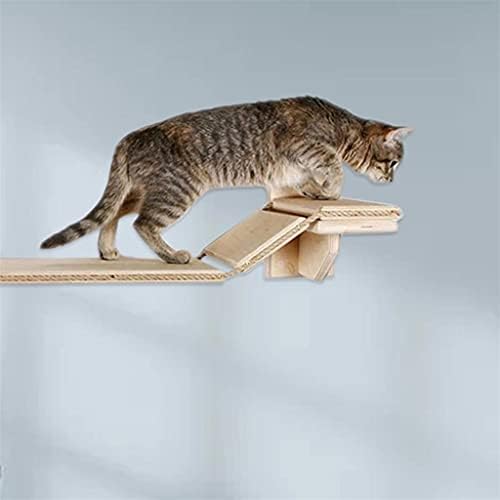 חתולי סולם צעדים100 סמ לחיות מחמד בטוח קיר הר טיפוס מדרגות קיר רכוב קפיצות פלטפורמת חתולים מגרד מטפס טיפוס צעד