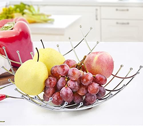 פירות פירות פירות פירות פירות פירות פירות פירות מחזיק אחסון ירקות, סלון זהב שולחן עבודה קערת פירות פירות סל אחסון אופנה