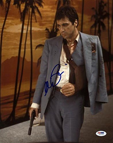 Al Pacino Scarface חתם על 11x14 תמונה מדורגת מושלמת 10! PSA/DNA ITP 5A00529