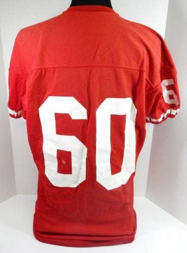 בסוף שנות השמונים תחילת שנות התשעים סן פרנסיסקו 49ers 60 משחק השתמשו בג'רזי אדום 46 760 - משחק NFL לא חתום