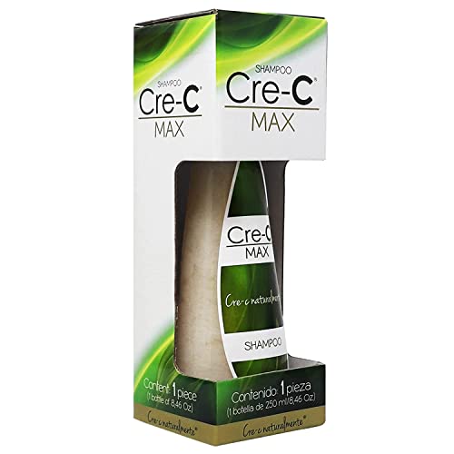 שמפו מקסימום של CRE-C, שמפו לניקוי, שמפו חיזוק, מסייע במניעת נשירת שיער לגברים ונשים, נפח ובאיר לשיערך, 8.46 פלורידה,
