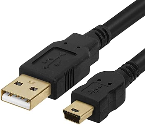 CMPLE - כבל USB מיני USB 10ft USB A עד מיני B העברת נתונים העברת כבל טעינה USB 5 PIN מיני USB לכבל USB זכר לזכר