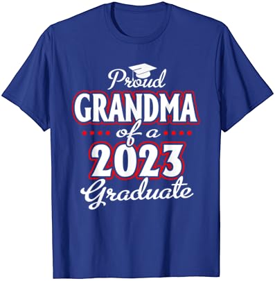 סבתא גאה של כיתה של 2023 בוגרת בוגרת 23 חולצת טריקו