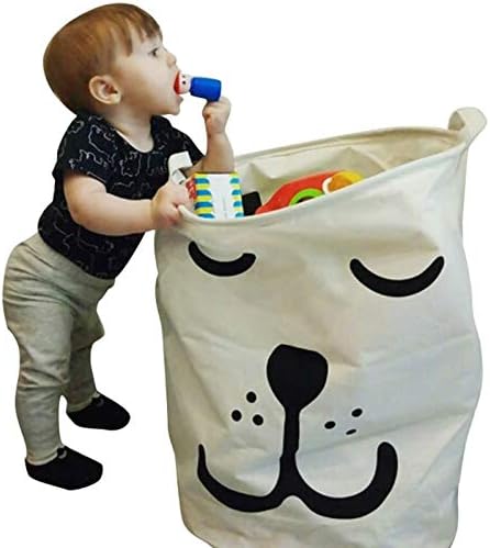 1 אל כותנה בד הדפסת כביסה אחסון תיק פאוץ בגדי תינוק ילדים קיר