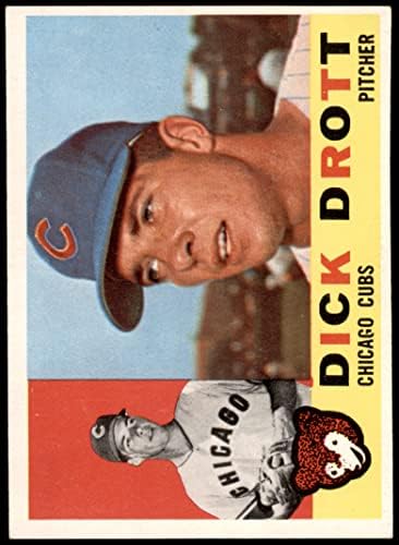 1960 Topps 27 Dick Drott Chicago Cubs Ex Cubs