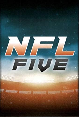 2019 PANINI NFL Five C74-19 משחק כרטיס מסחר בכדורגל של ג'וליאן אדלמן