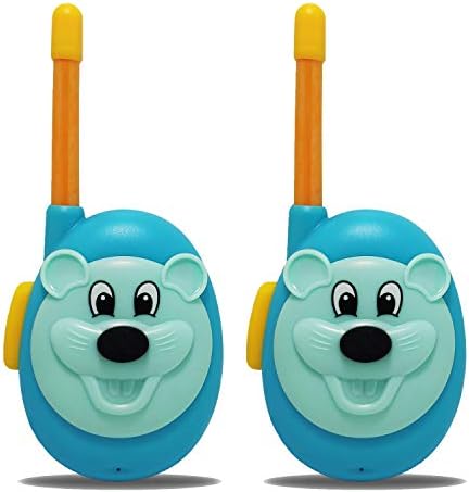 מכשירי קשר לילדים חמוד צעצוע של גיל 3-12 בני בנות פעוט מתנה, 2 דרך רדיו בבית בחוץ קריקטורה כף יד האינטרפון עבור מחוץ הרפתקאות