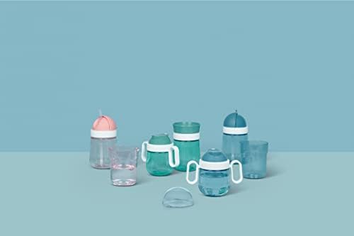 מפל מיו-נגד טפטוף שתיית כוס-עמוק כחול-דליפת הוכחה כוס 6 חודשים - תינוק שתיית כוס-דליפת הוכחה-מדיח כלים בטוח