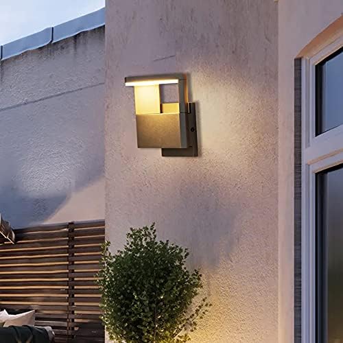 LUSTRLACH LED מרפסת אור קיר חיצוני SCONCE WIRED CLEARDION AODTRICURITION ADTRACTICIT