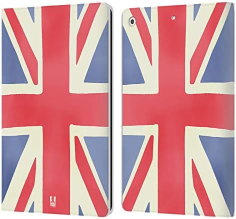 עיצובים של מקרי ראש איחוד ג'ק לונדון הטוב ביותר לספר עור ארנק מארז תואם ל- Apple iPad 10.2 2019/2020/2021