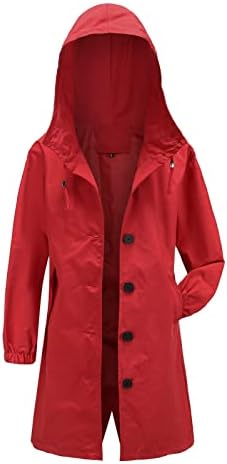 מעיל גשם אטום לנשים בצבע מוצק קל משקל פעיל ז'קט רוכסן חיצוני מעיל רוכסן מעלה מעיל תעלה משתרע