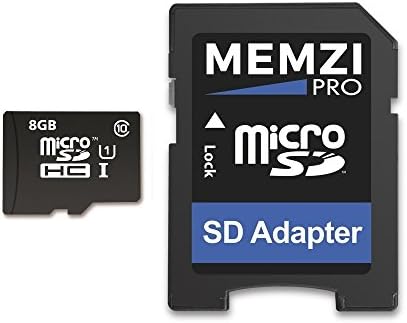 כרטיס זיכרון ממזי פרו 8 ג ' יגה-בייט 90 מגה-בייט/שניה 10 מיקרו-דיסק עם מתאם עבור אפמן א80, א79, א77, א70, א66, א60 מצלמות פעולה