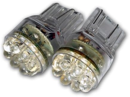 TUNINGPROS LEDFS-T20-A15 איתות קדמי נורות LED נורות T20 טריז, 15 ענבר LED 2-PC סט