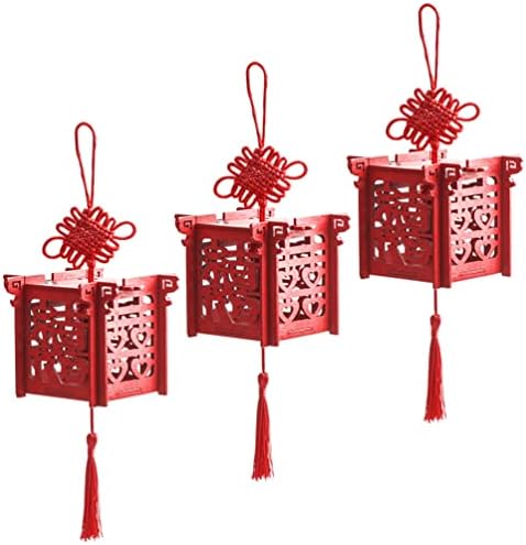 קופסאות מתנה של ABAODAM 3 יחידות סגל סיני בסגנון סיני קופסאות ממתקים דקורטיביים פינוק קופסת קופסאות קופסאות מתנה למסיבות לחתונה