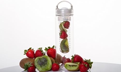 בקבוק מים בהירים פירות ברור - FruiteA2GO Elite - 24oz - הכינו פירות משלכם מים בטעם