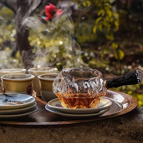 סט ספל קפה של קאבילוק סט שתייה כוסות כוסית יפנית כוס קומקום תה קומקום כוס תה כוס תה עם ידית עץ