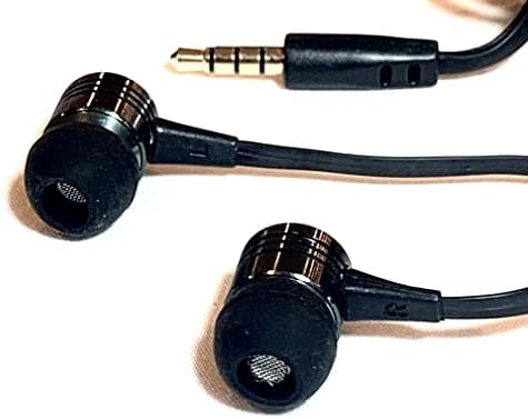 אוזניות מרקורי מתכות בתוך האוזניים עם מיקרופון וקול קריסטל קווי מרוחק צליל ברור 3.5 ממ מבודד אוזניים