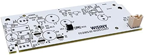 WISEITY W10515057 תואם למערבולת KENMORE ו- MAYTAG מקרר LED החלפת תאורת LED, 1 PCS WPW10515057 כוללים W10515057 אור מקרר