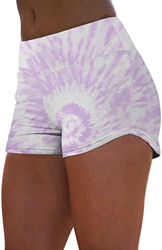 נשים מכנסיים קצרים בתוספת גודל אלסטי הדפסת מכנסיים מקרית מקרית מותניים קומפי מכנסיים נשים נשים של מכנסיים קצרים סקסי