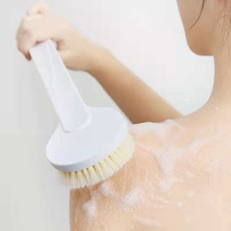 מברשת אמבטיה ביתית של Adilaidun מברשת ארוכת-ידית שיער רכה כדי לשפשף את הגב מבלי לבקש ממישהו להתרחץ ולשפשף את