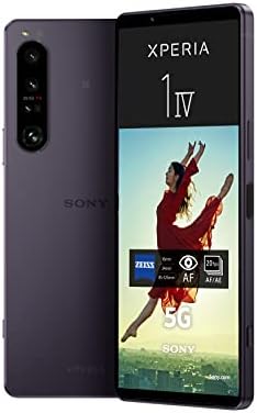 Sony Xperia 1 IV XQ-CT72 5G DUAL 256GB 12GB RAM Factory Factory Unlocked-Purple