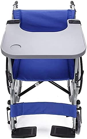 כיסא גלגלים מגש חיק שולחן עם מחזיק כוס, אוניברסלי שולחן אביזרי עבור ידני מופעל או חשמלי כסאות גלגלים