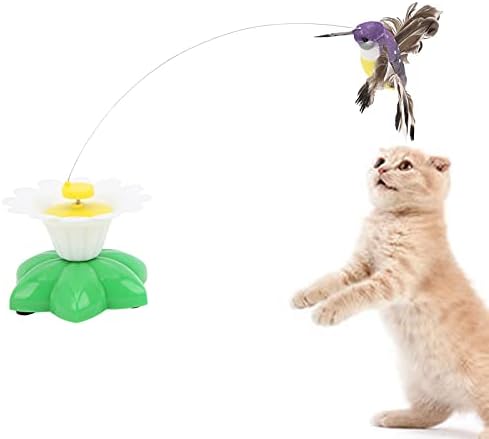 צעצוע חתול WNSC, הקלה על חרדה חרדה תנועה מעופפת צעצוע חתול ציפורים לבעלי חיים קטנים