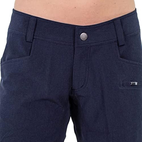 מכנסיים קצרים לרכיבה על רכיבה על רכיבה על ידי מועדון לנשים עם רמה 2 עם רמה 2 - מכנסי אופניים בגודל 7 אינץ 'עם אניה