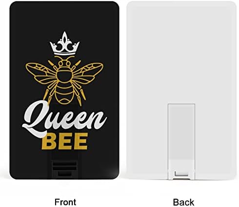 כונן פלאש של מלכה דבורה כונן פלאש בהתאמה אישית של כרטיס אשראי כונן זיכרון מקל USB מתנות מפתח