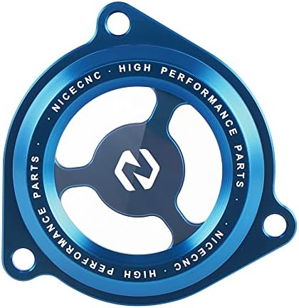 NICECNC שודרג את כיסוי המתנע של מנוע כחול תואם לסוזוקי DRZ400 DRZ400S DRZ400SM 2000-2022