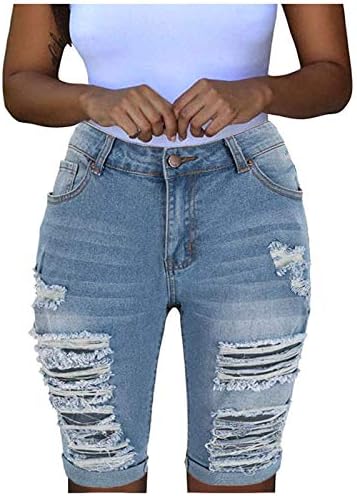 חבילת מכנסיים קצרים של מיאשוי לג'ינס ג'ינס מוצק מכנסי כיס תחתונים מכנסיים של מכנסי חור מנחות מנערים מנערים מנערים