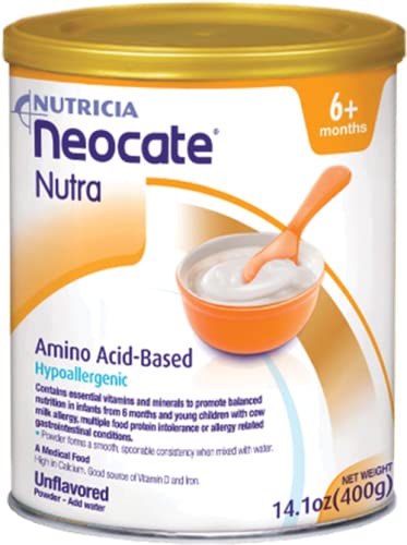 נוטרה ניאוקט - מזון מוצק היפואלרגני מבוסס חומצות אמינו-פחית 14.1 אונקיות